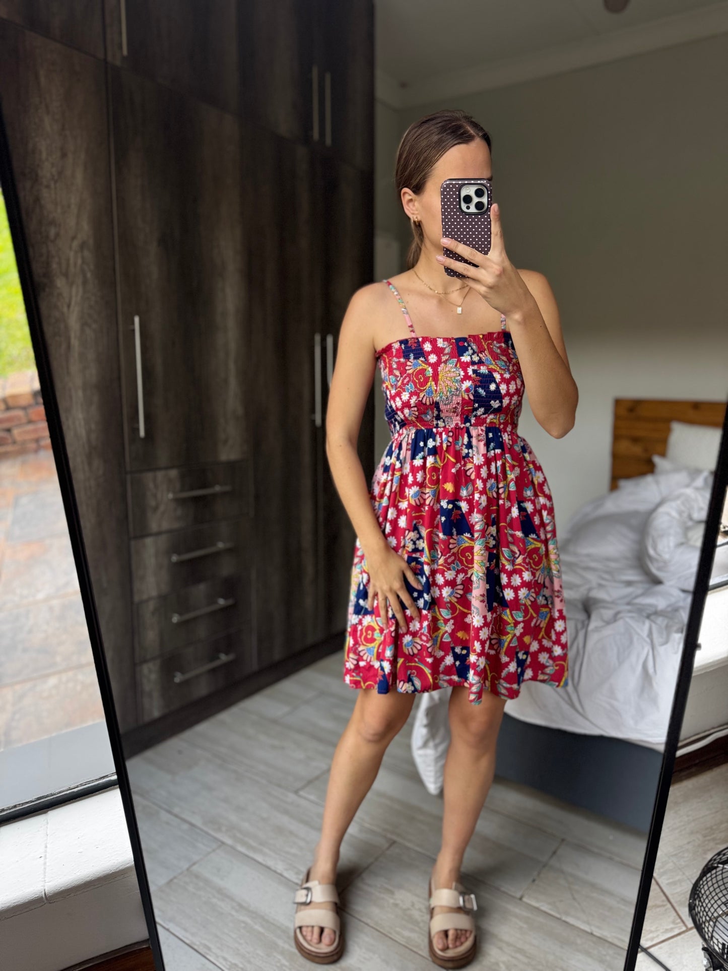 Floral dress (M)