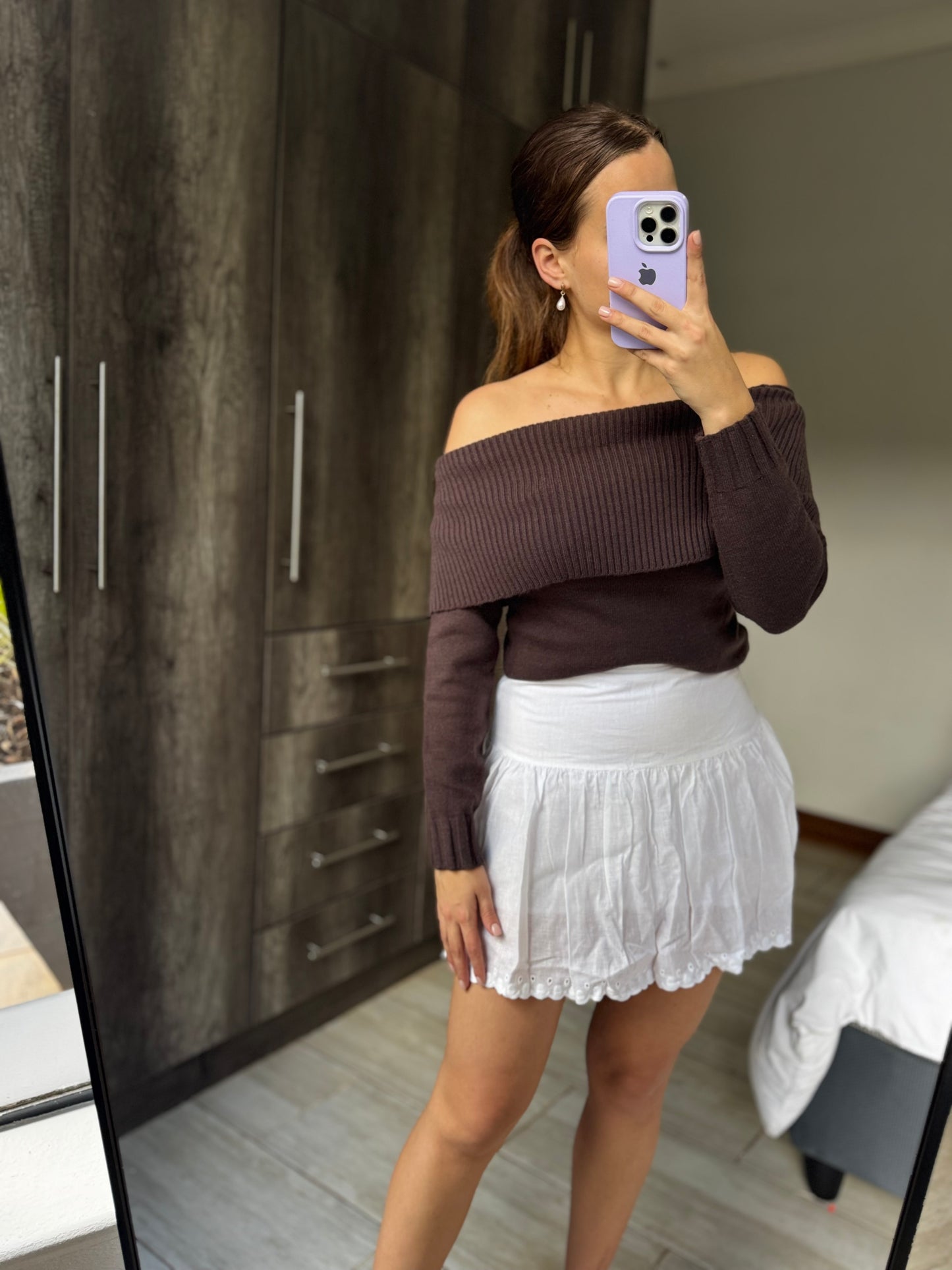 Brand New H&M linen blend skirt (X4)