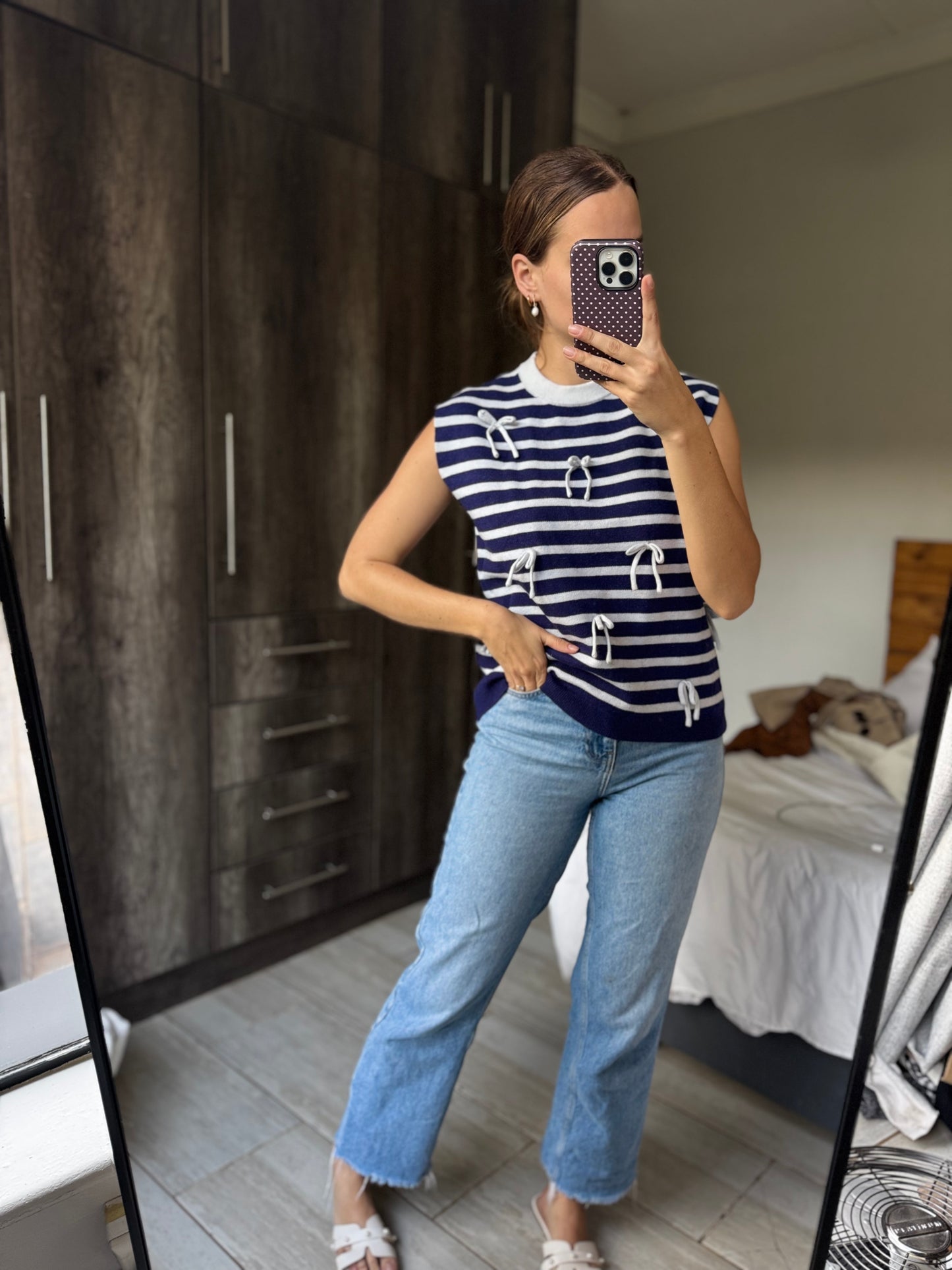 Knitted striped top (PP)