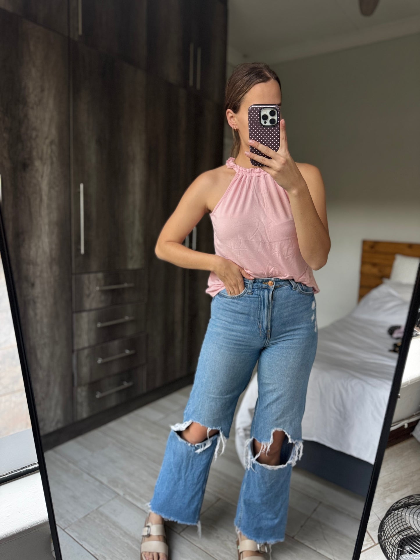Pretty pink top (F)