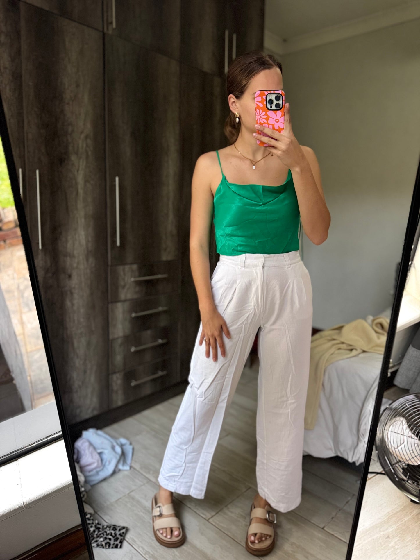 Cotton on white pants (HH)