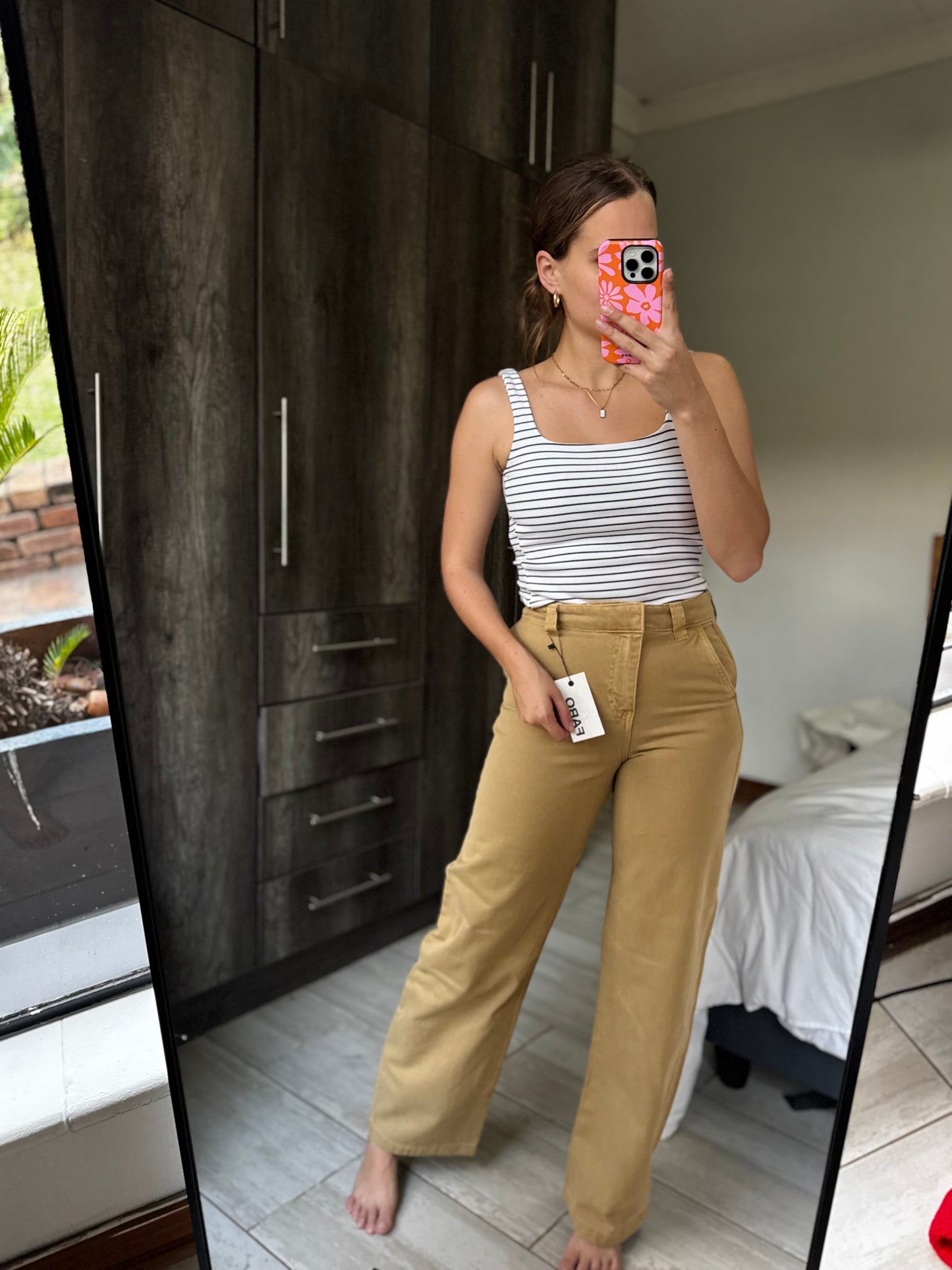 Brand New ZARA brown pants (MM)