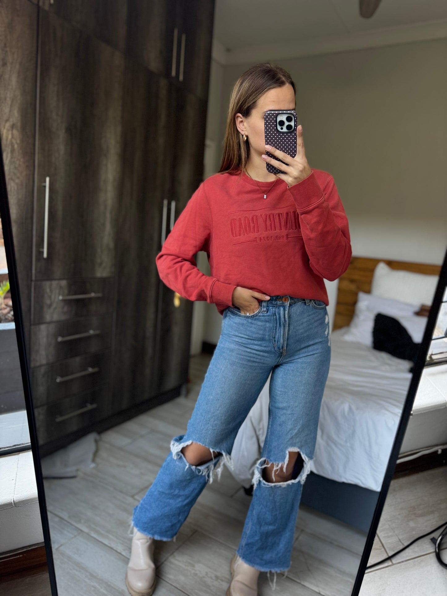 Country Road red sweatshirt
