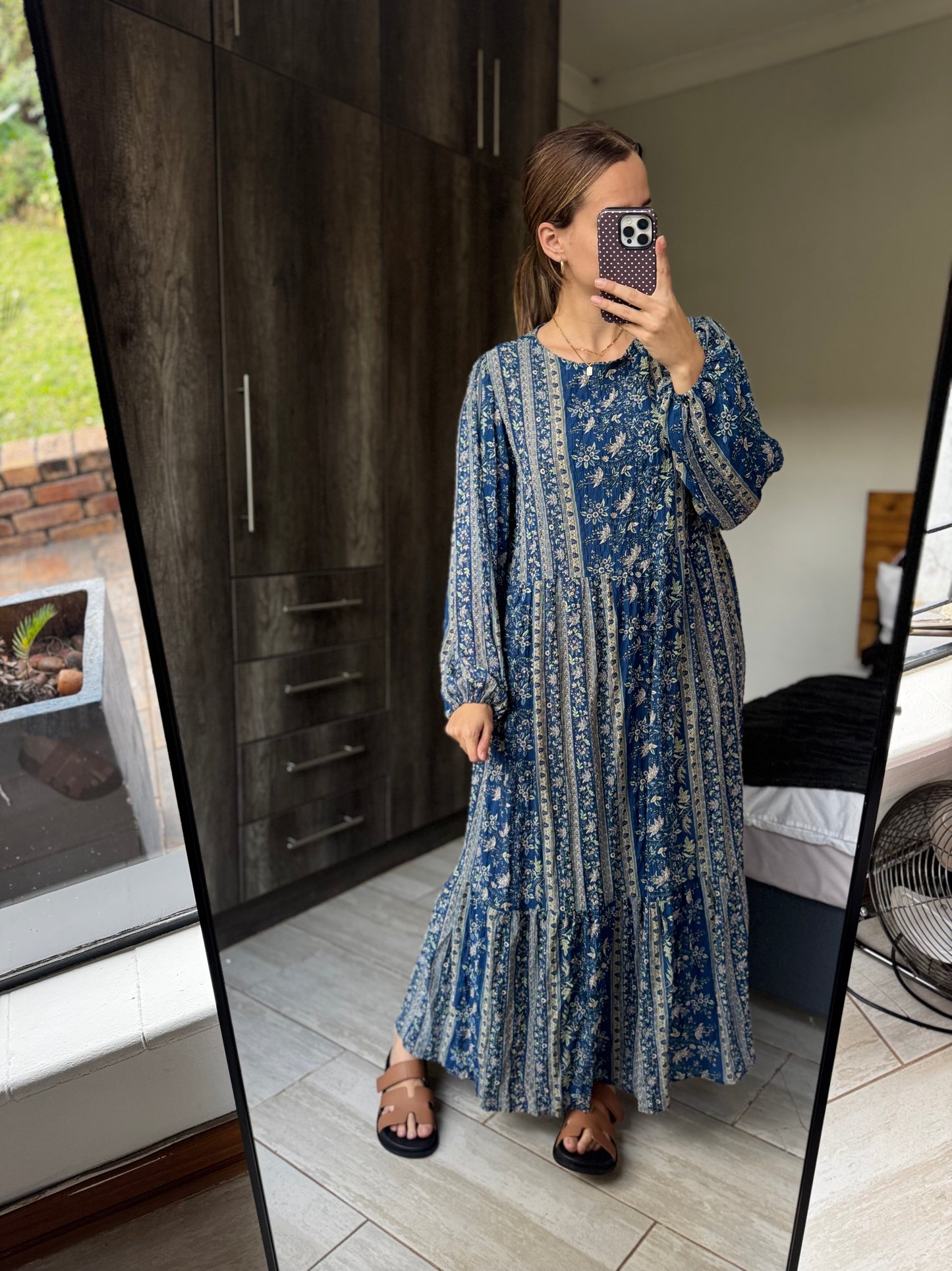Dear Dawn blue floral dress (KK)