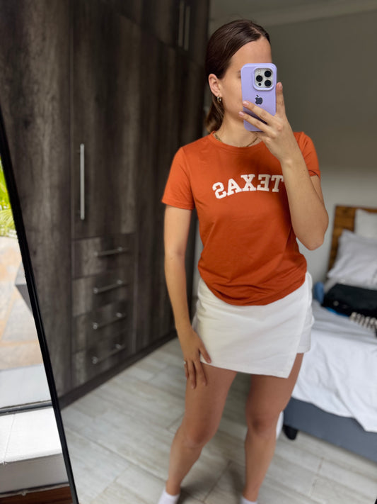Texas orange tee (RR)