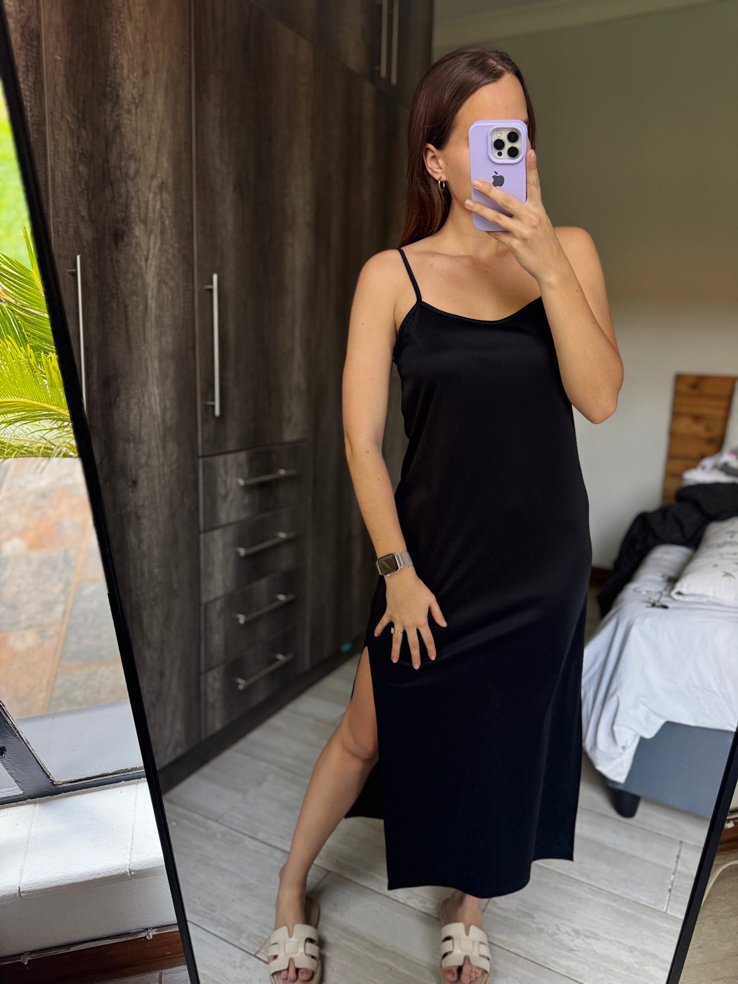 Black maxi dress (X4)