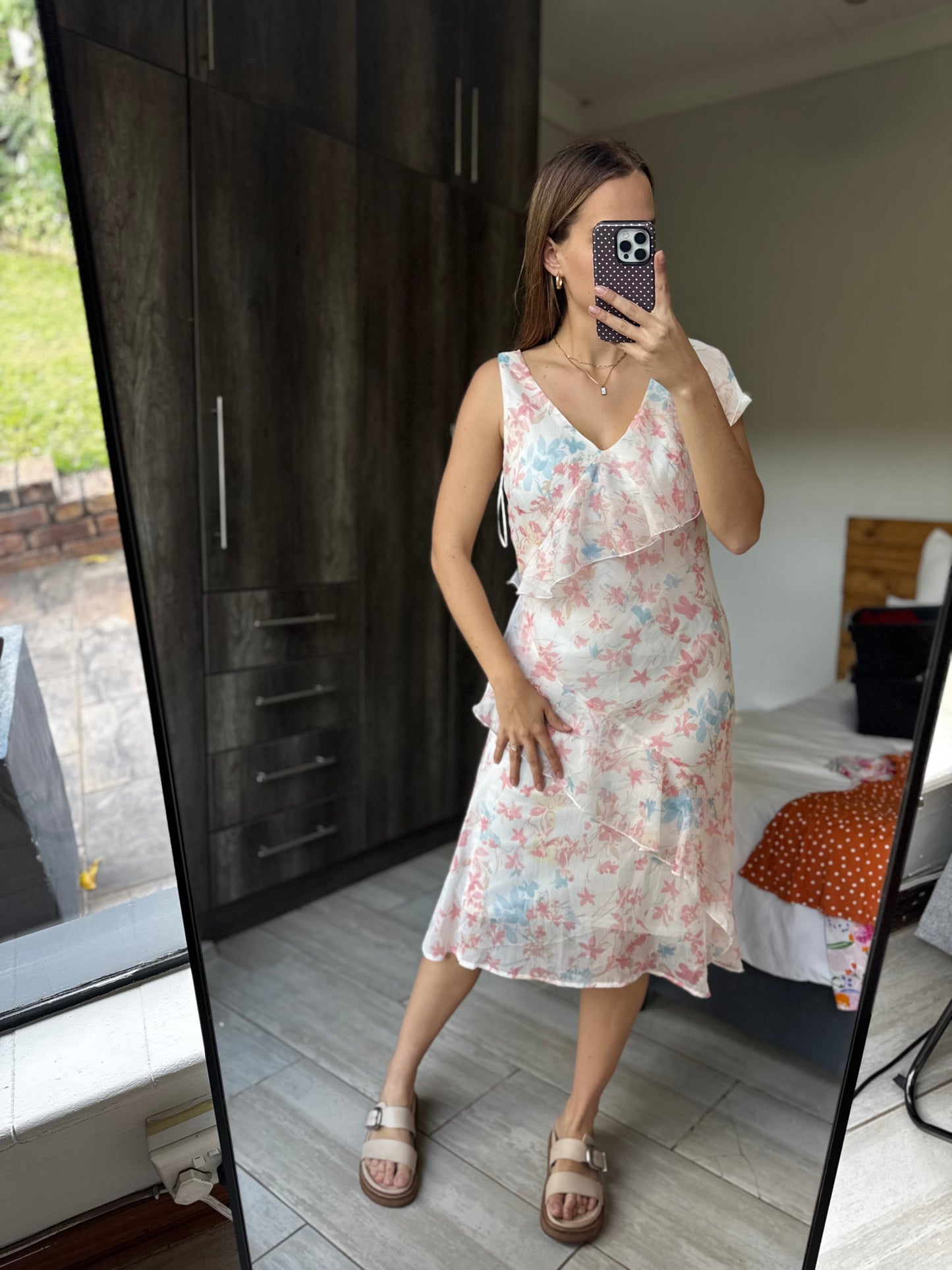 Floral dress (X)