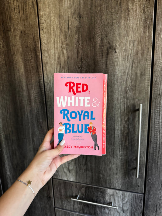 Red, white & royal blue (X10)