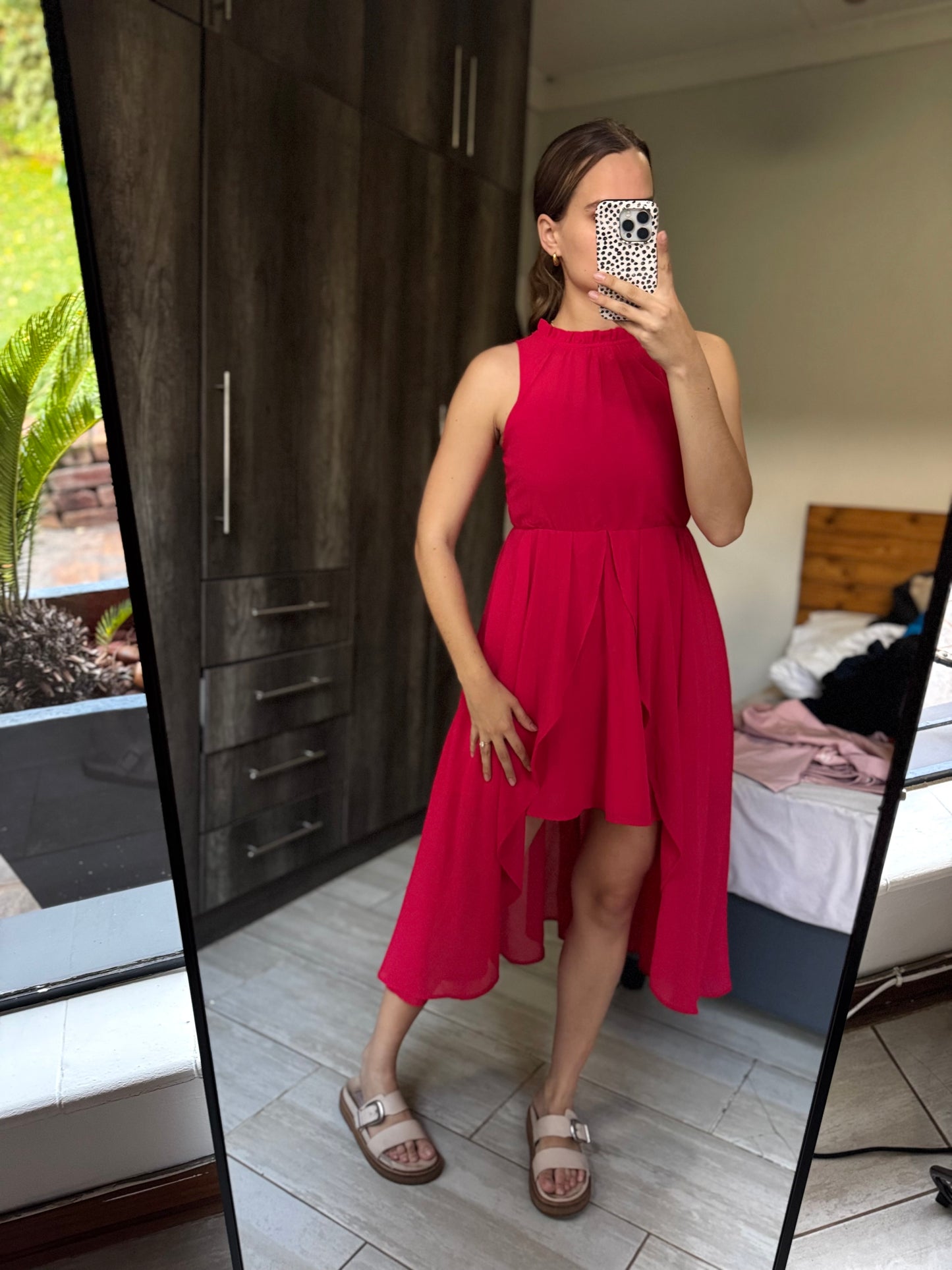 Red pretty dress (W)