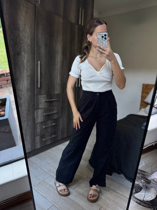 Cotton on black pants (HH)