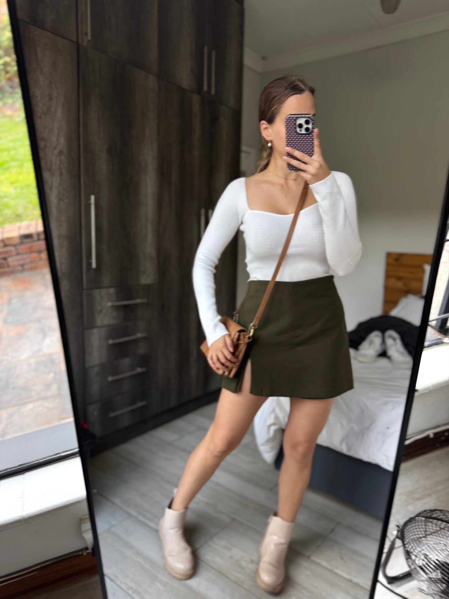 ZARA green skort (X9)