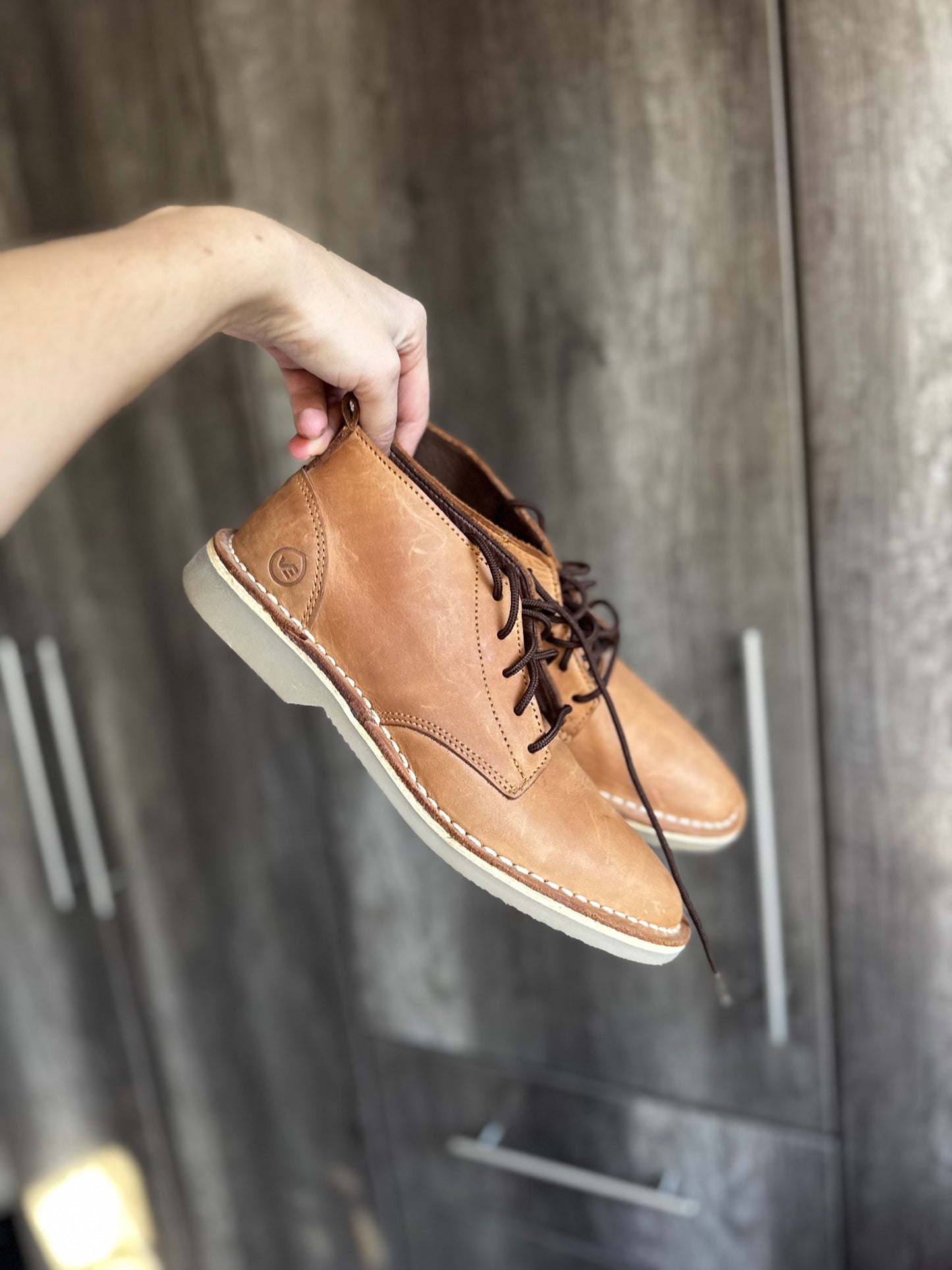 Geniune leather Curve Gear vellies (TT)