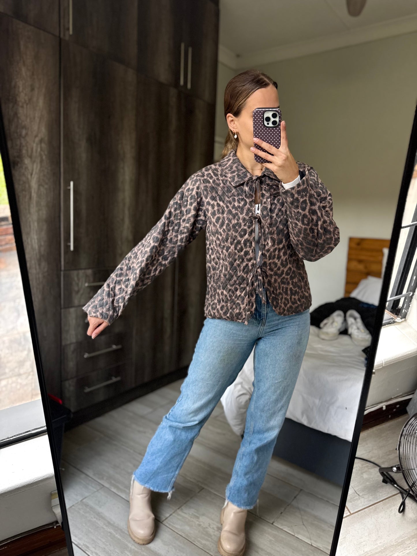 Leopard print jacket (EE)