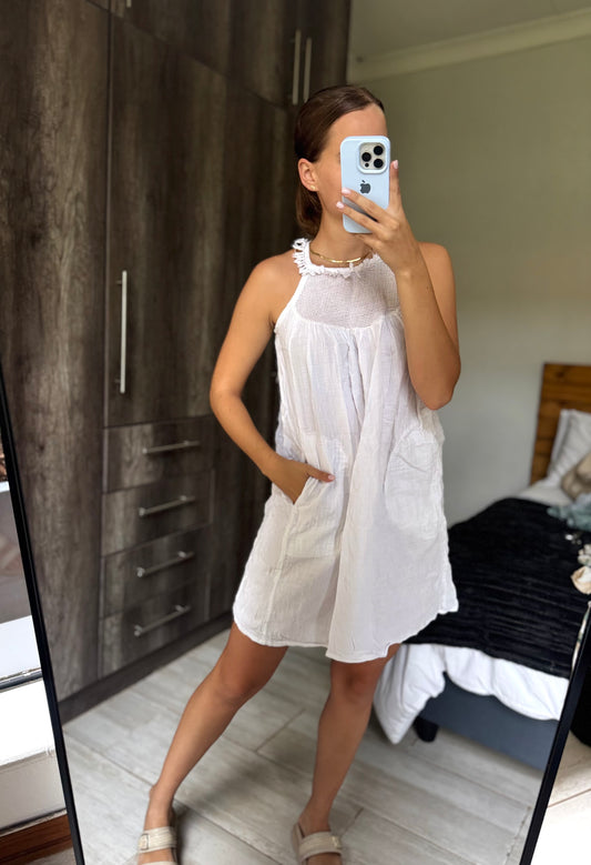 COUNTRY ROAD white dress (W)