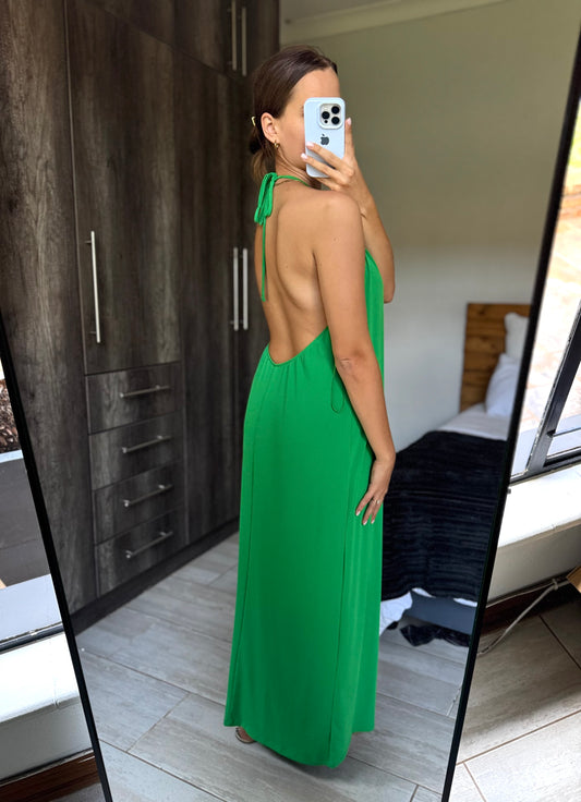 Bershka green dress (HH)