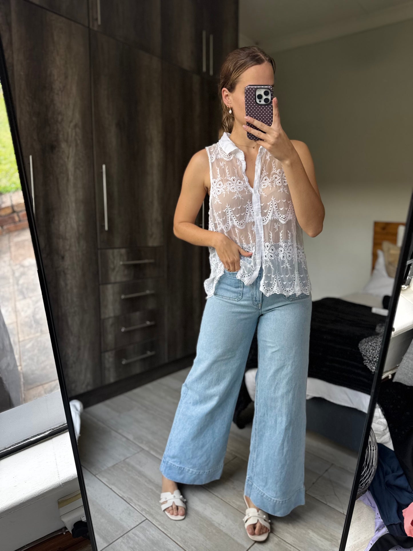White lace top (P)