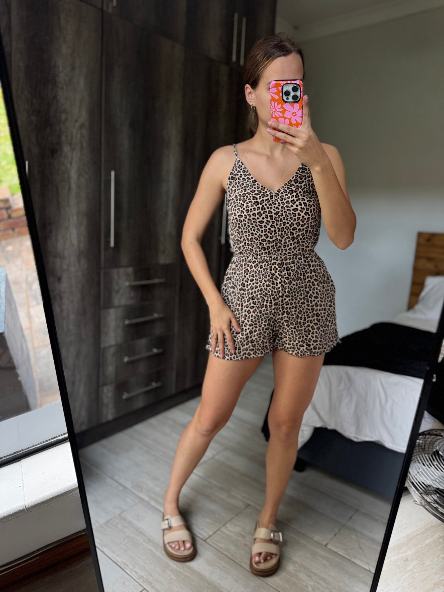 Leopard print jumpsuit (BB)