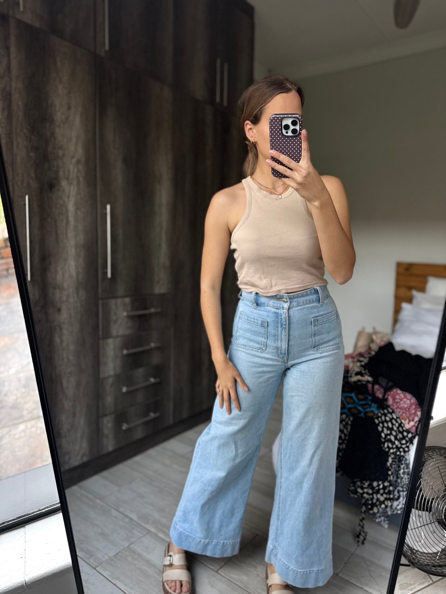 H&M ribbed tank (B)