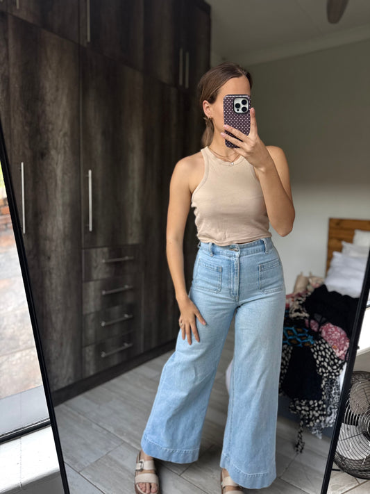 H&M ribbed tank (B)