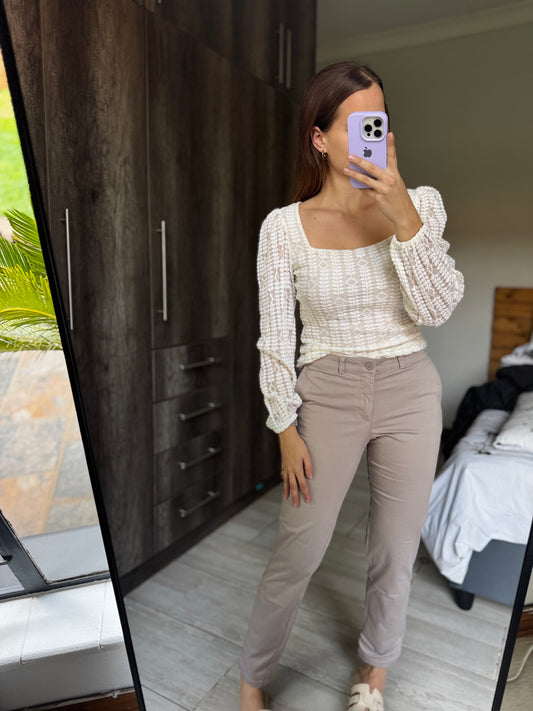 Woolworths grey pants (X4)