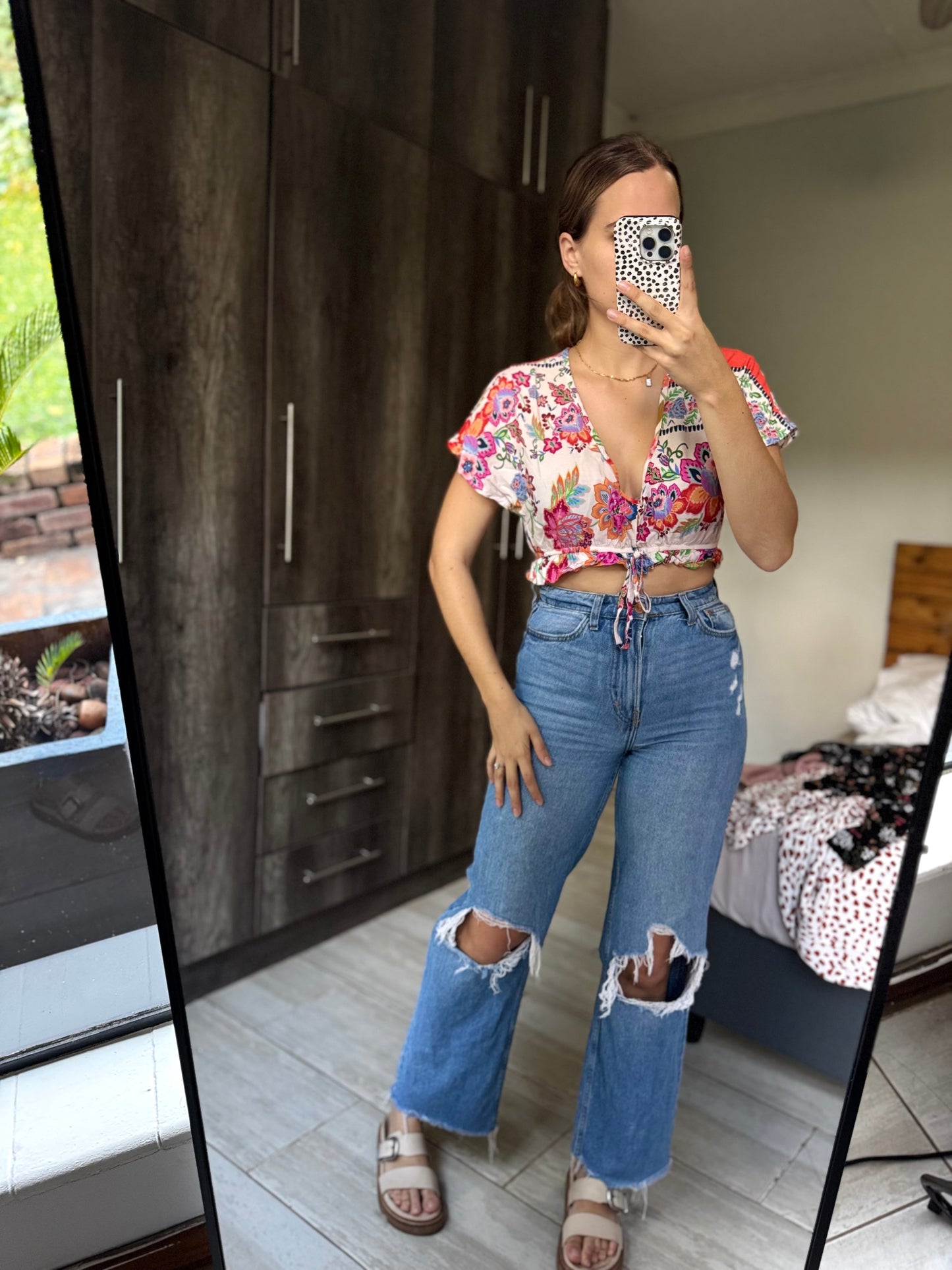 Floral top (W)
