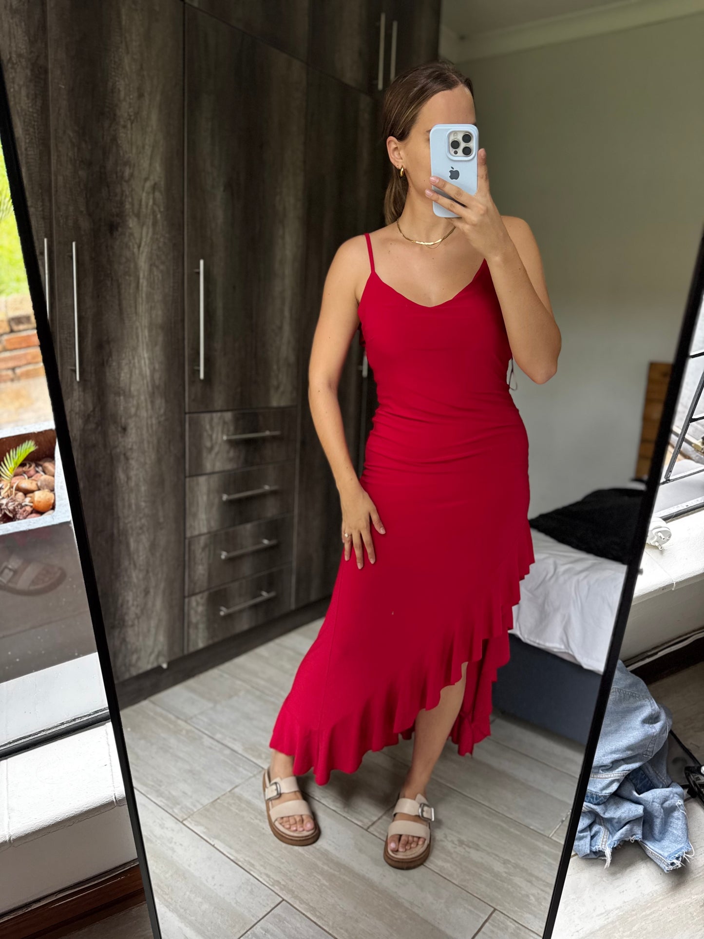 Brand New red dress from RSVP (H)