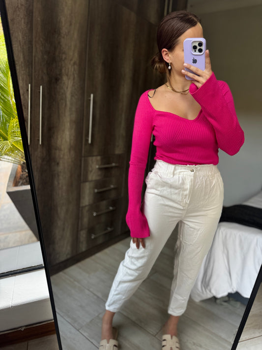 ME&B white pants (WW)