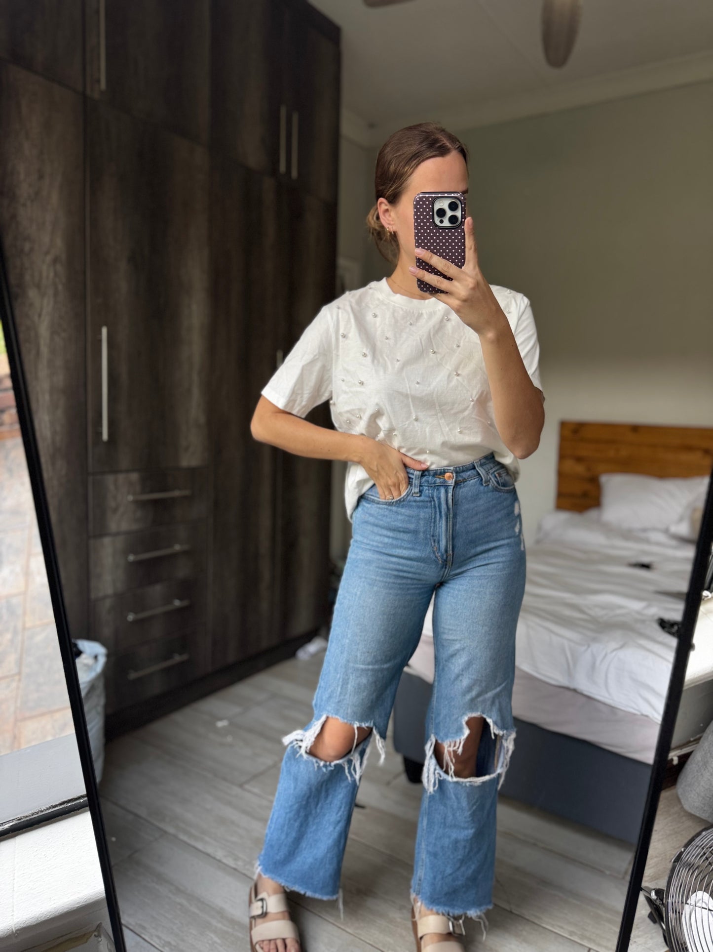 POETRY pearl top (X1)