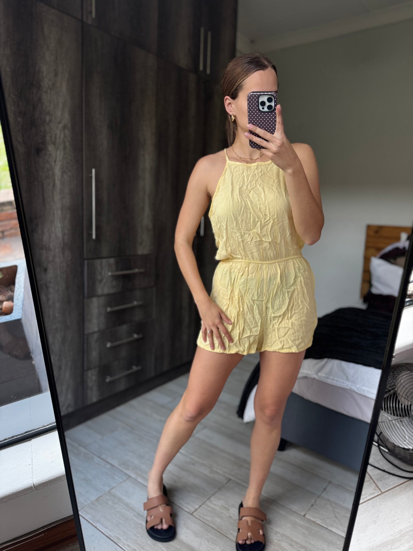 Yellow jumpsuit (KK)