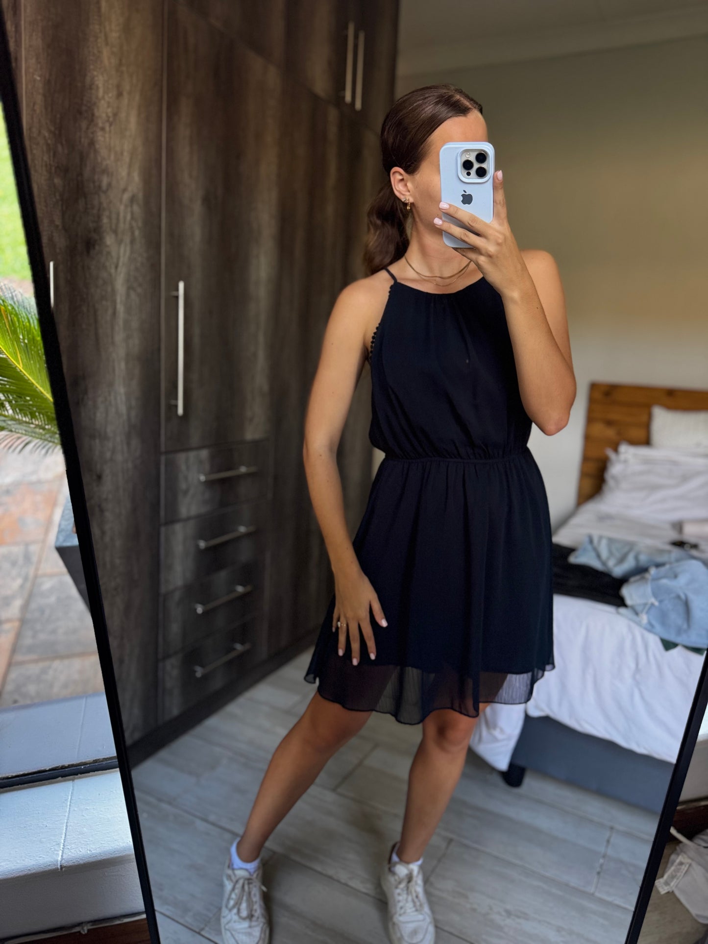 Old Khaki navy dress (X4)