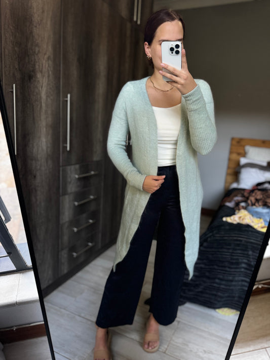 WITCHERY blue cardigen (D)