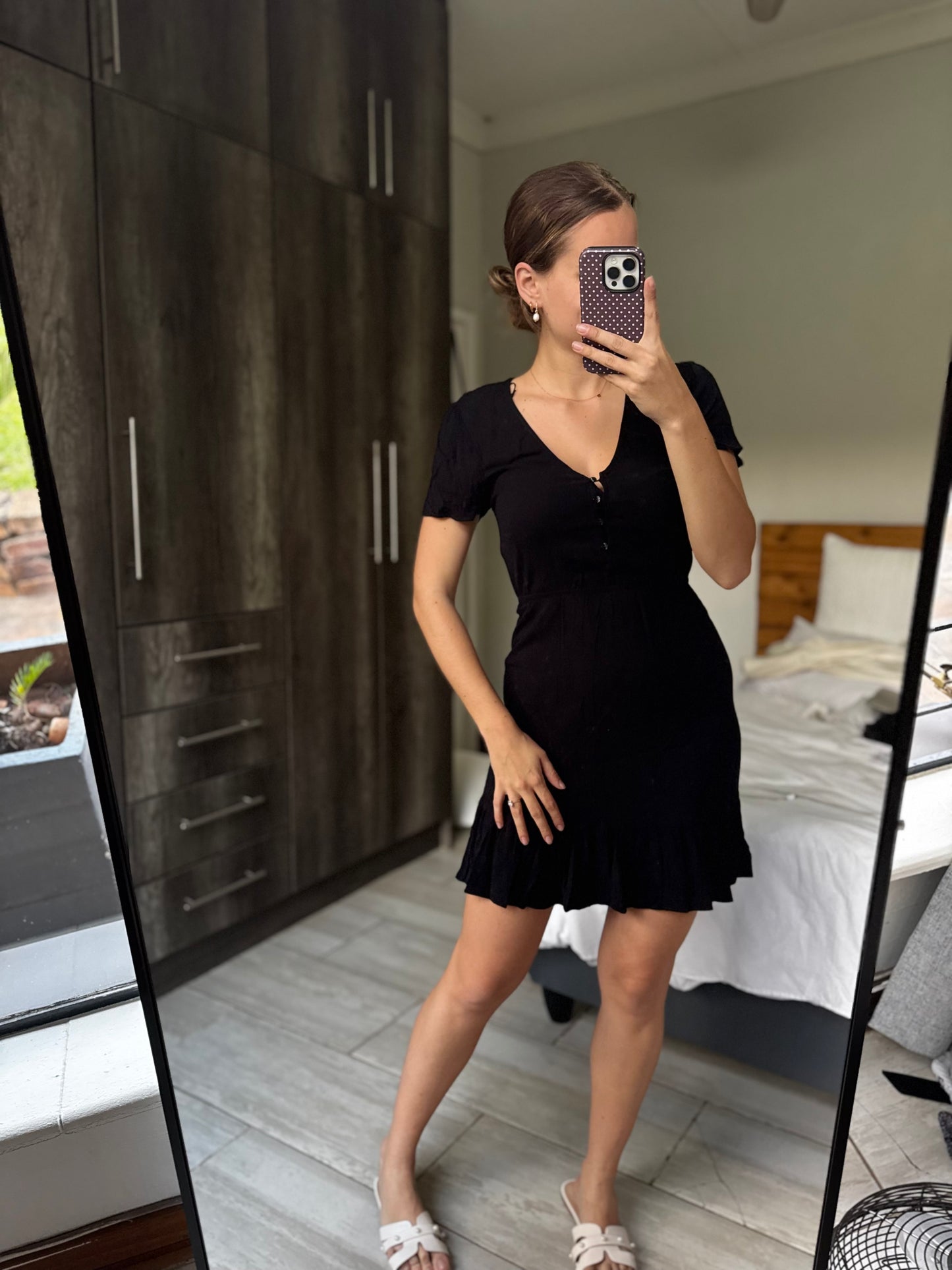 Woolworths black dress (R)