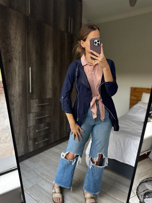 Navy jacket (F)