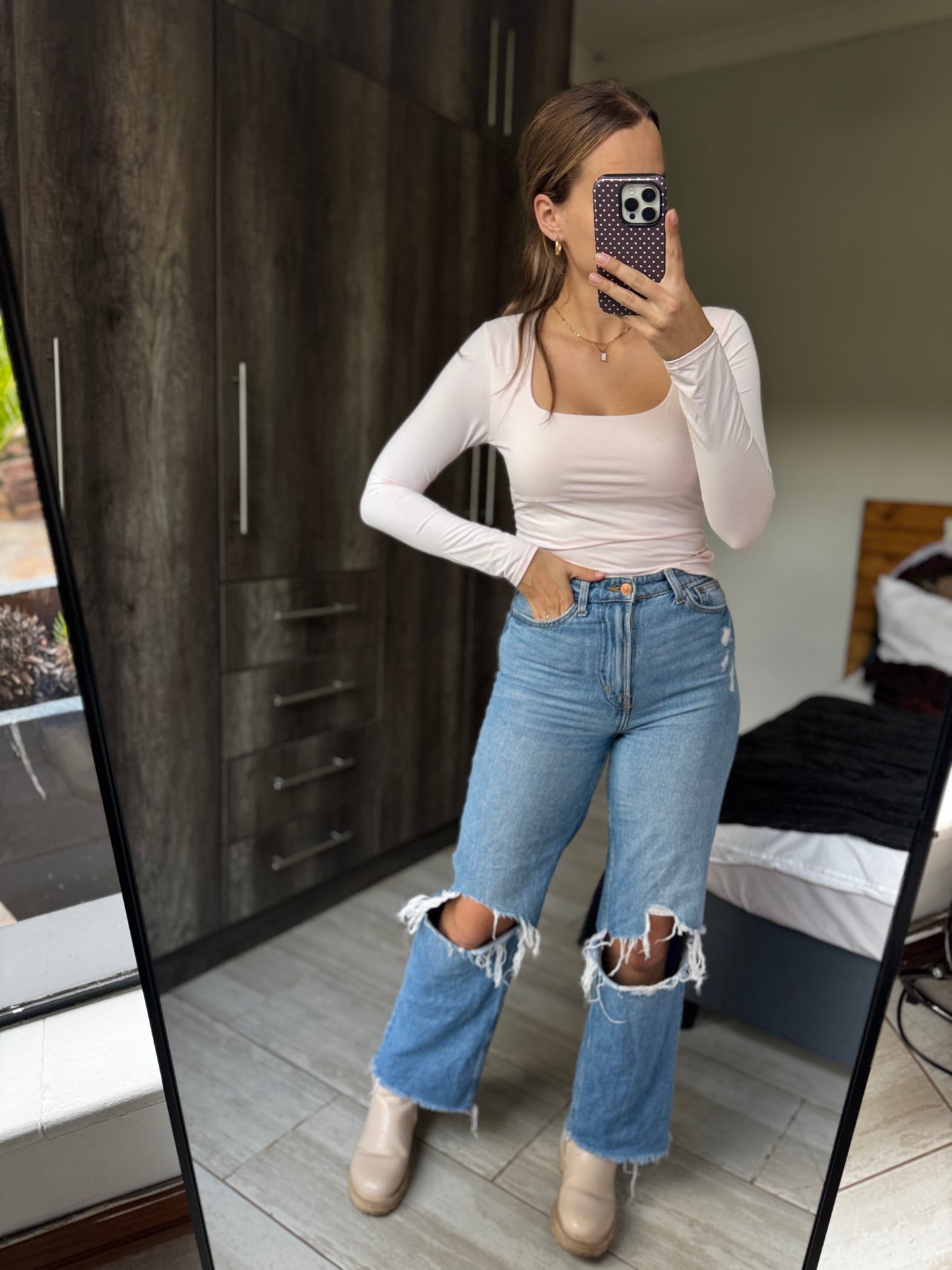 Pink long sleeve (X8)