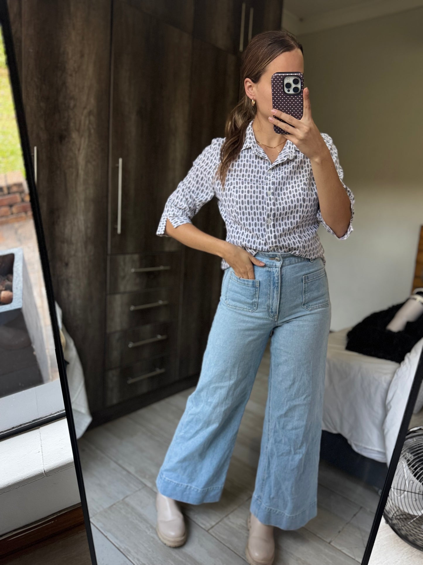 Pretty button down (TT)