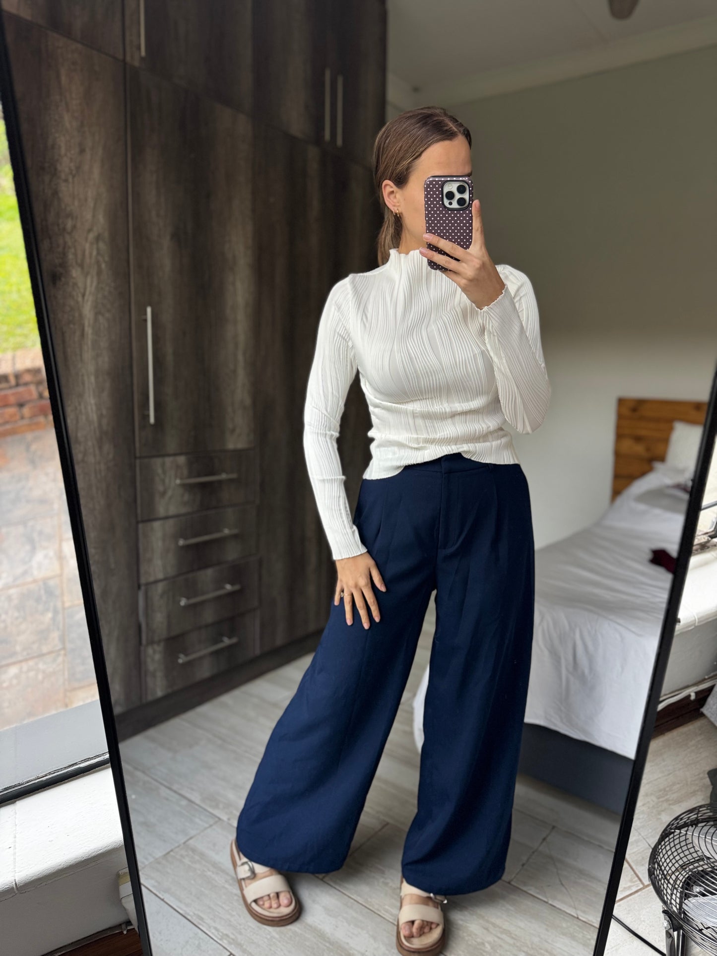 Navy pants (S)