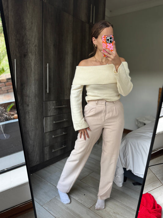 Cream pants (X3)