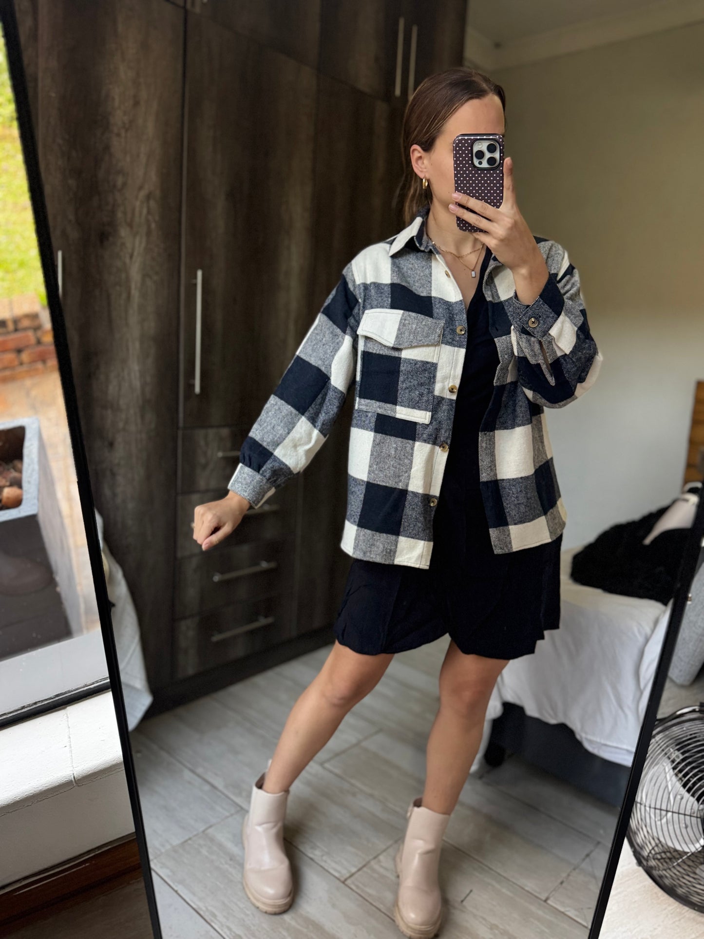 ZARA checkered jacket (X5)