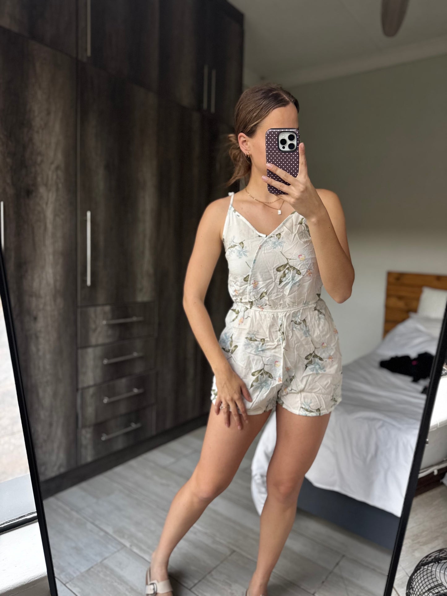 Floral jumpsuit (F)