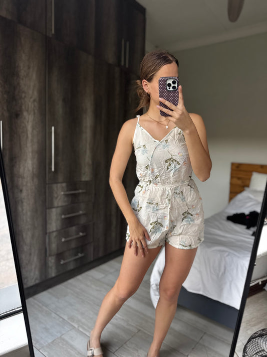 Floral jumpsuit (F)