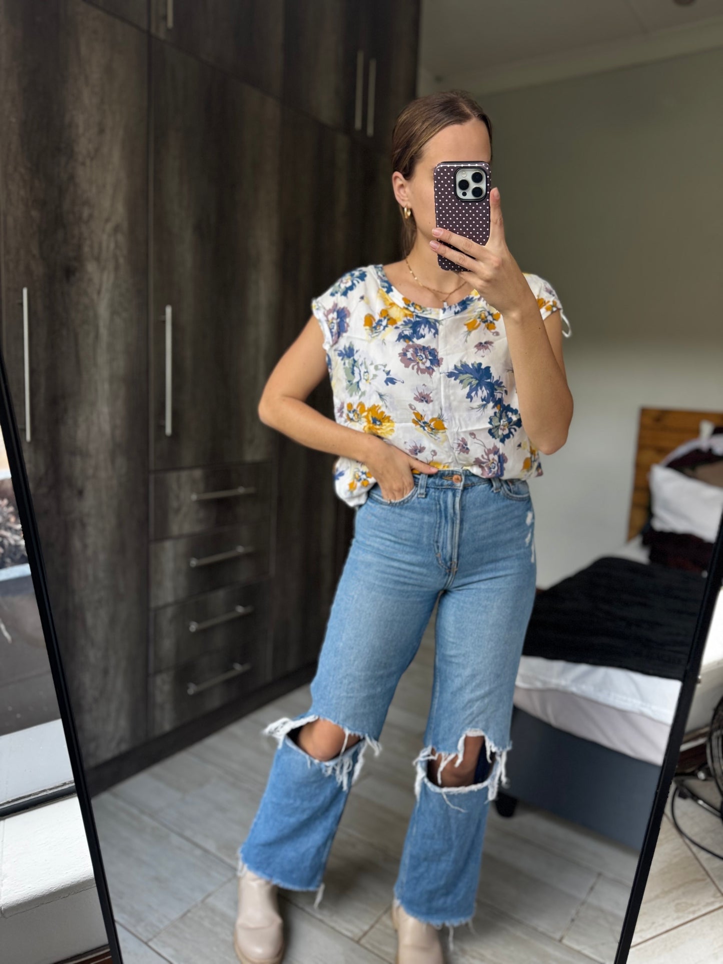 Floral top (KK)
