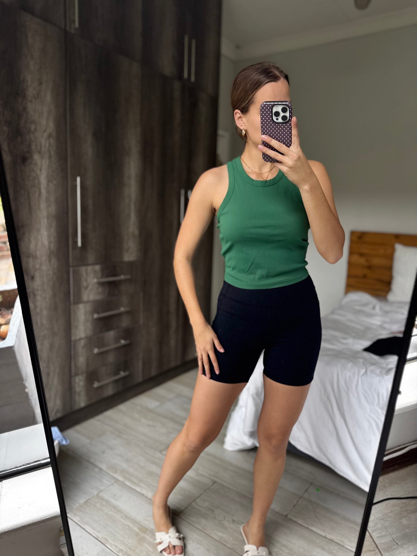 Cotton on gym top (L)