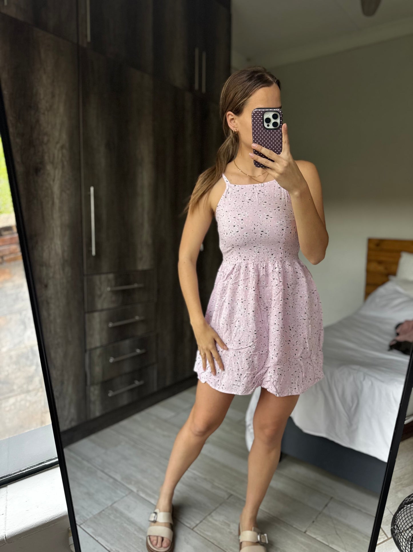 Woolworths floral dress (F)