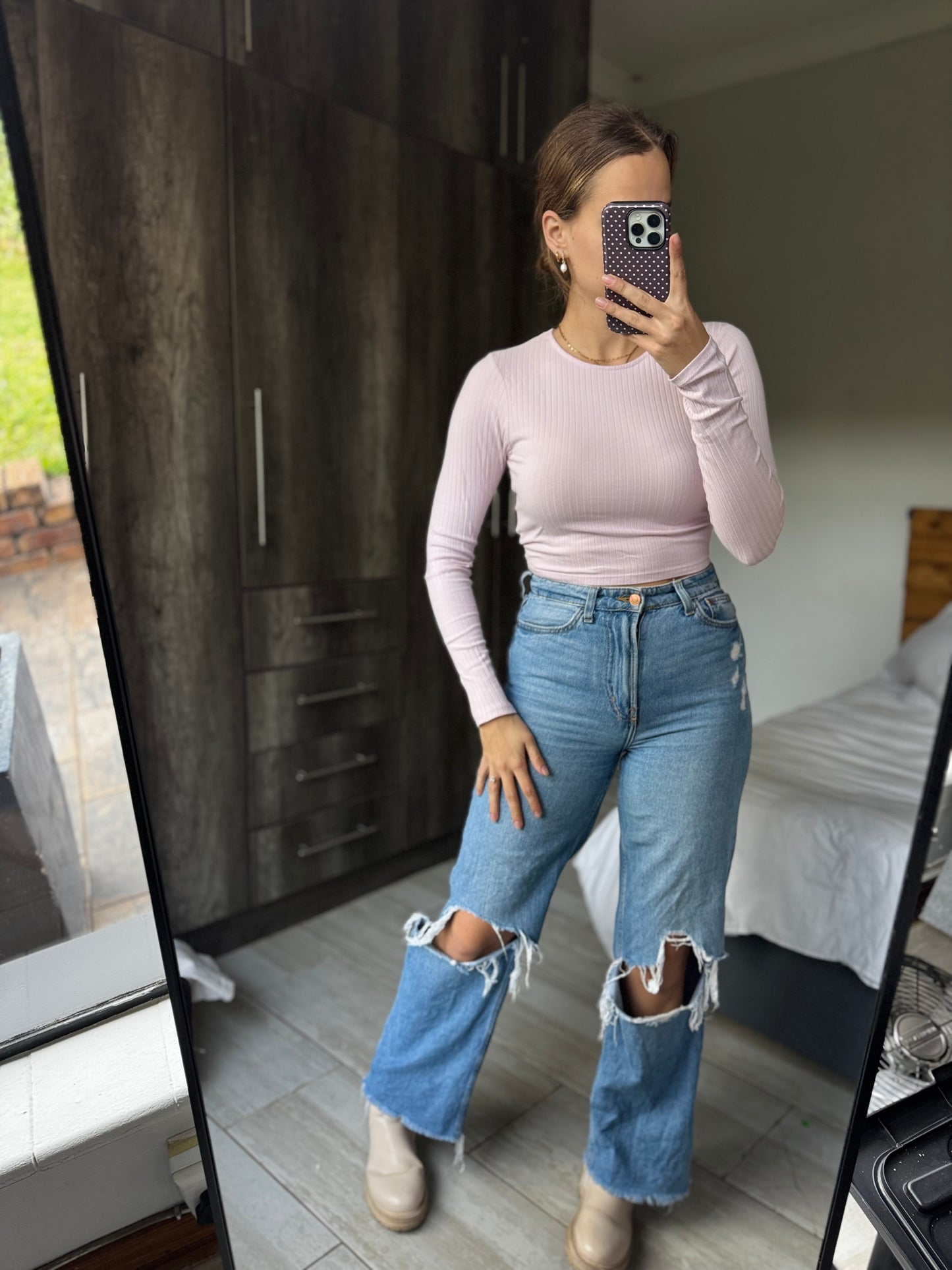 Factorie pink top (D)