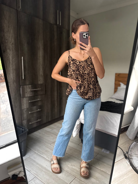 Leopard print top (W)