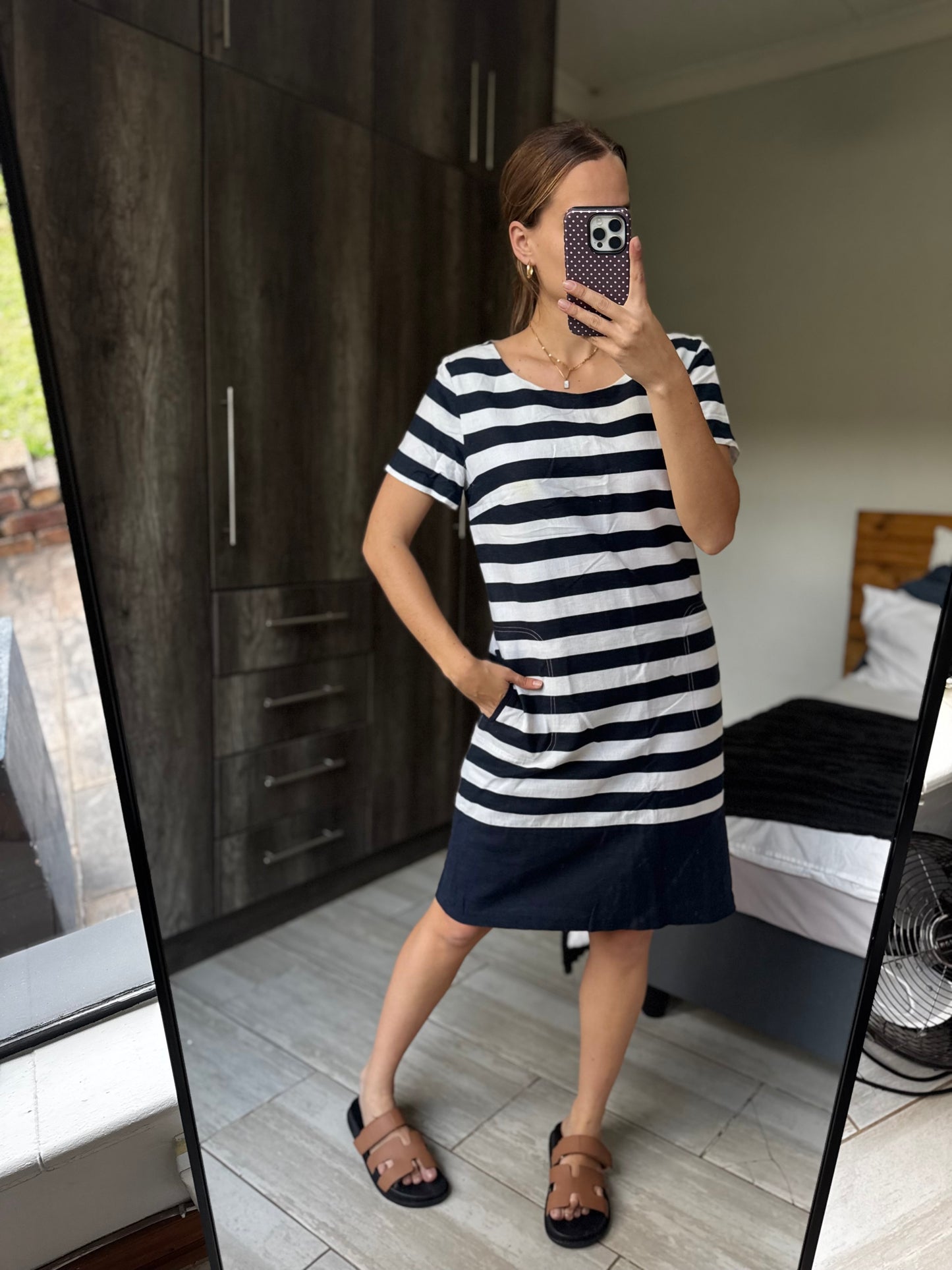 Daniel Hechter striped dress (F)