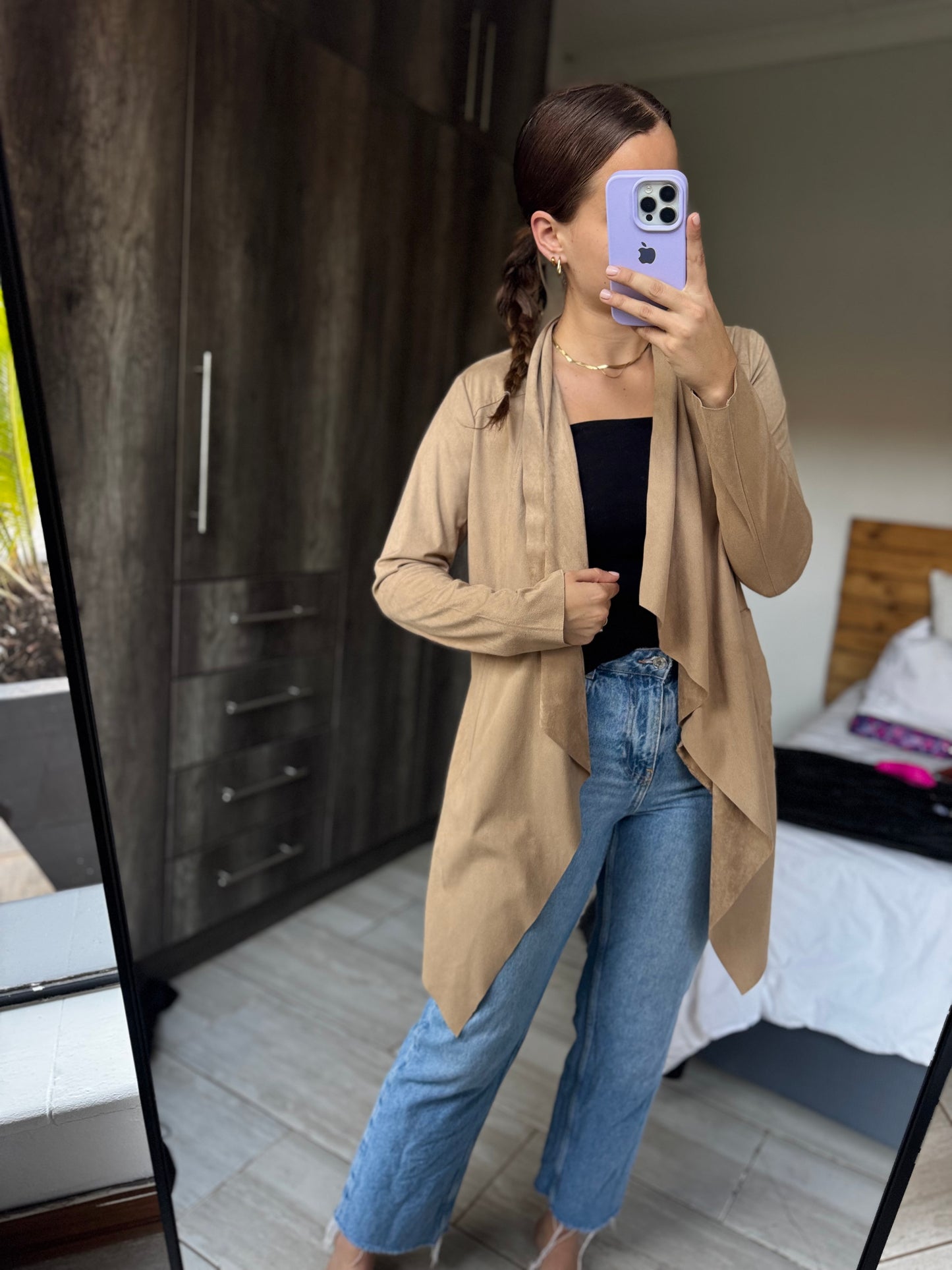 Brand New Woolworths suede jacket (T)