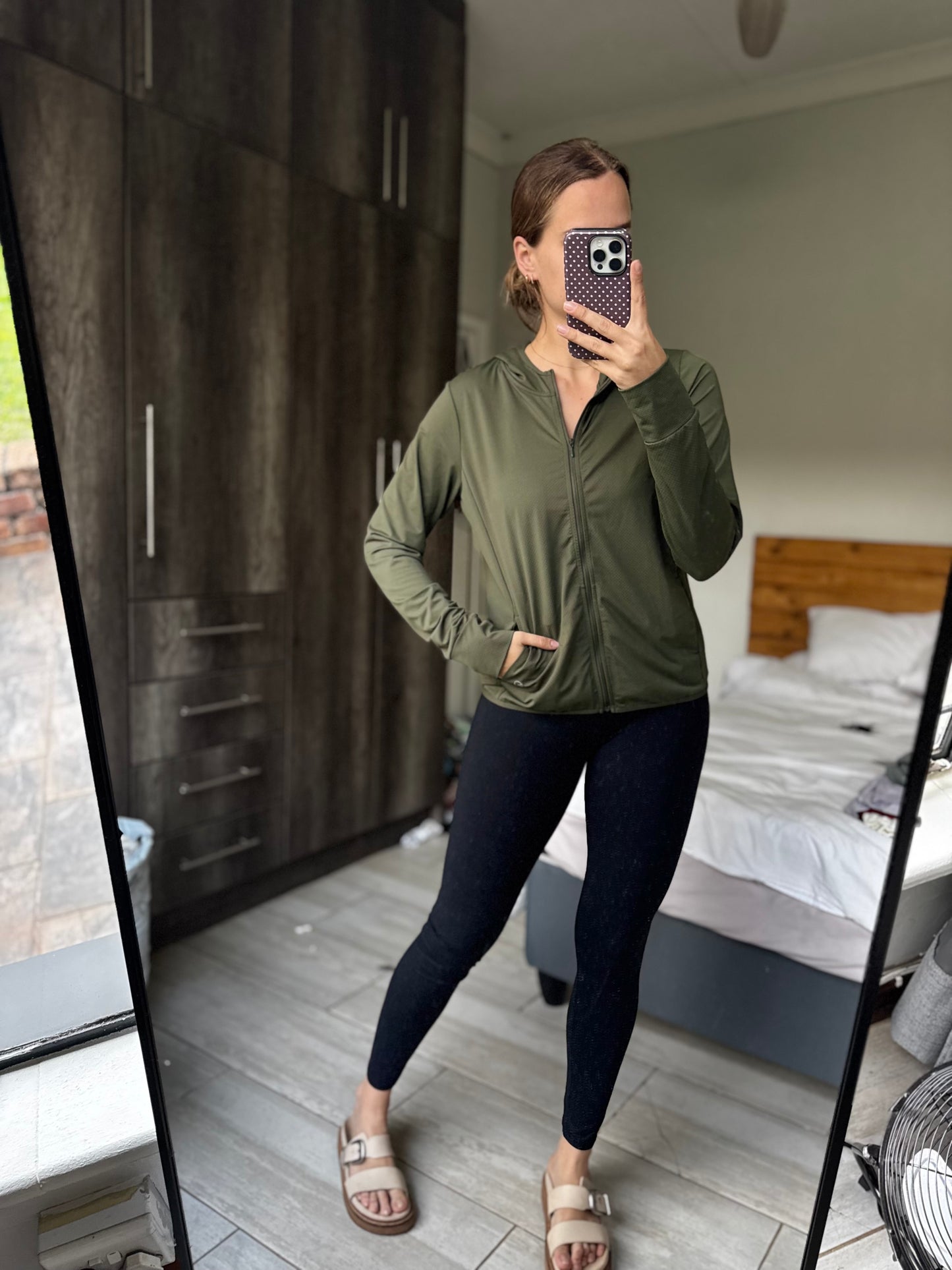 Green gym jacket (X1)