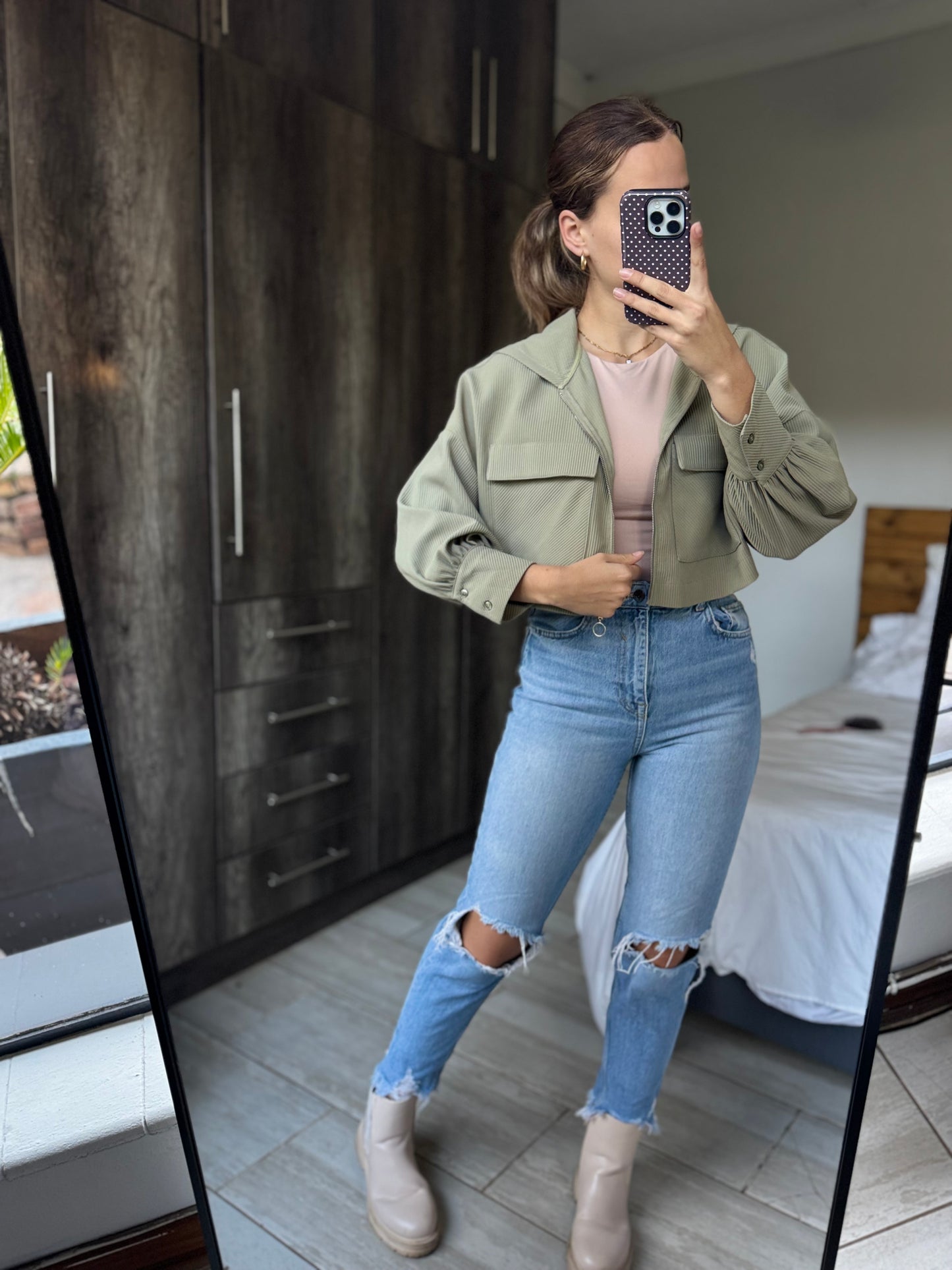 ZARA green jacket (SS)