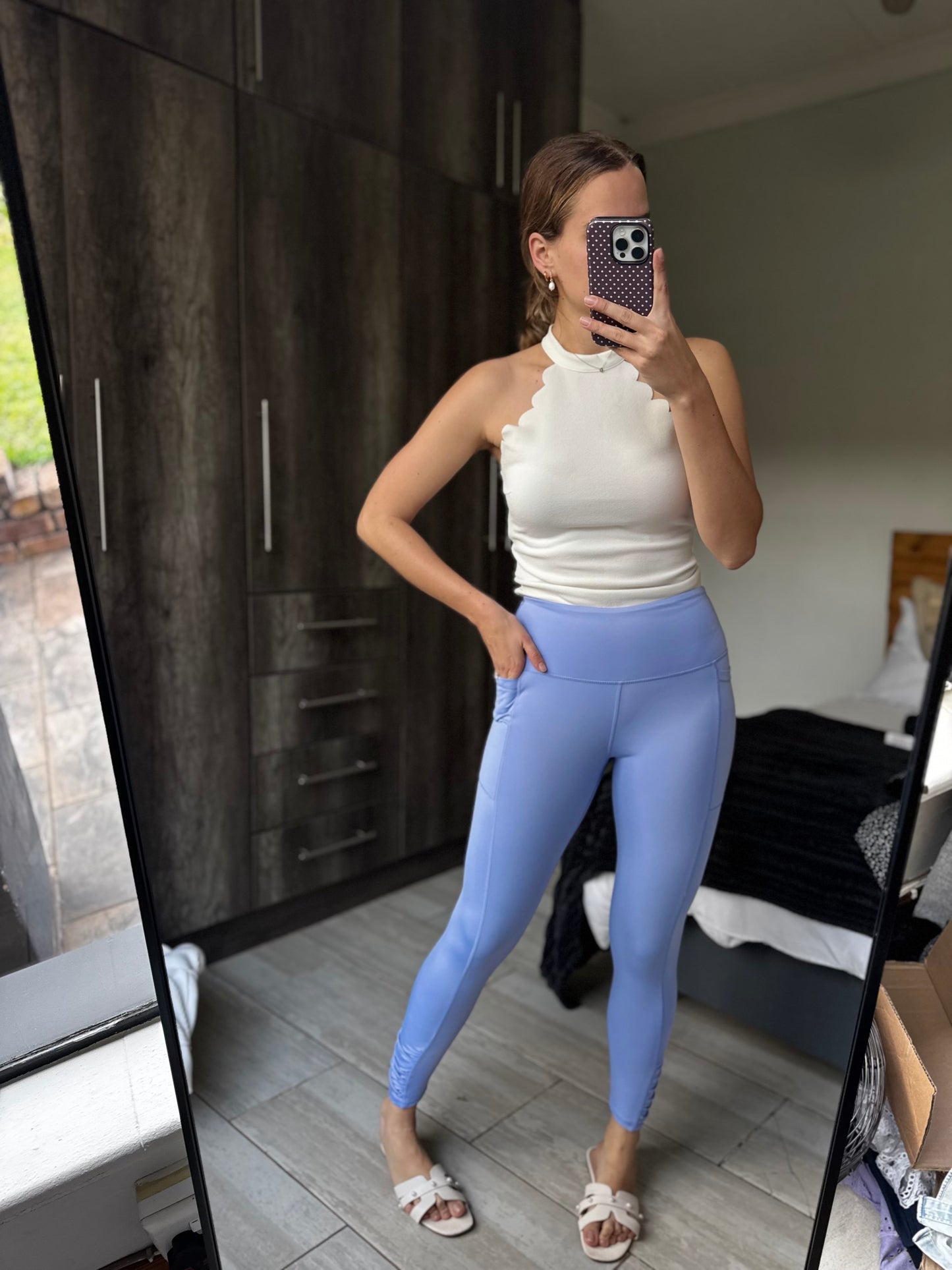 Cotton on lilac gym leggings (OO)